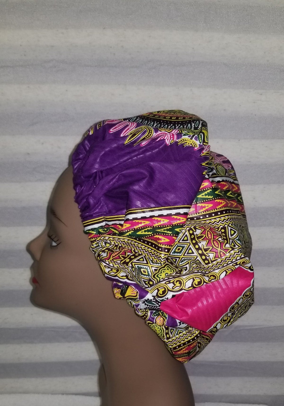 Small African Hair Bonnet — Dashiki 1