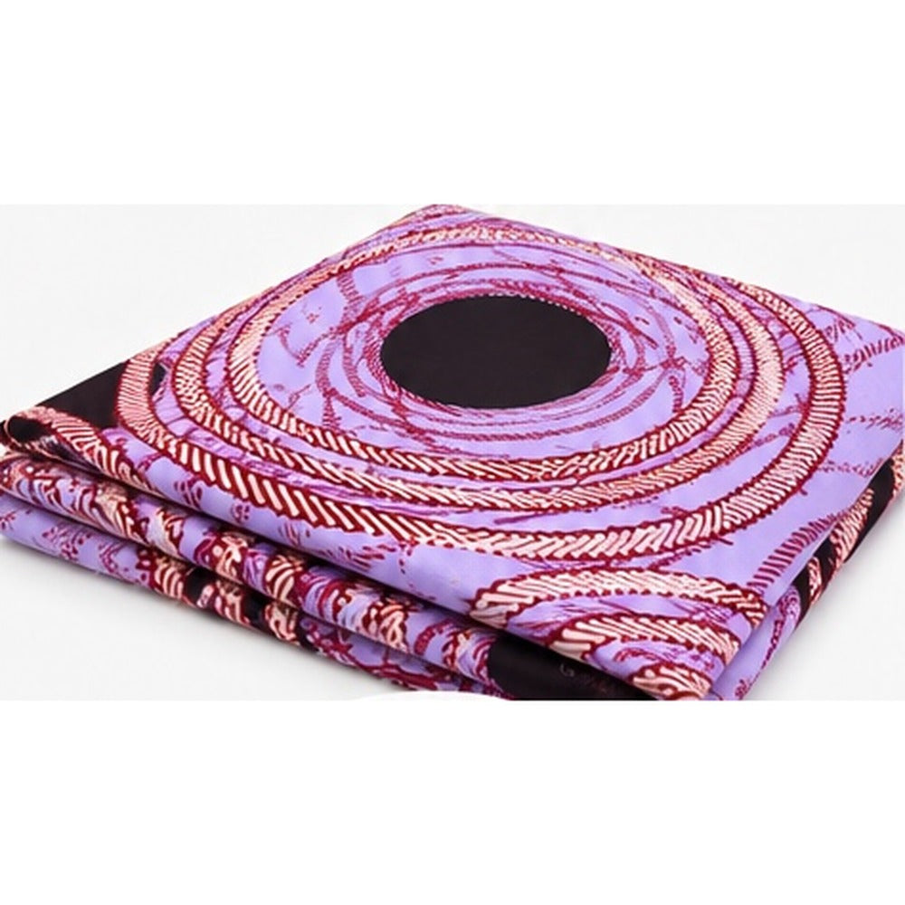 African print fabric KK-103 folded