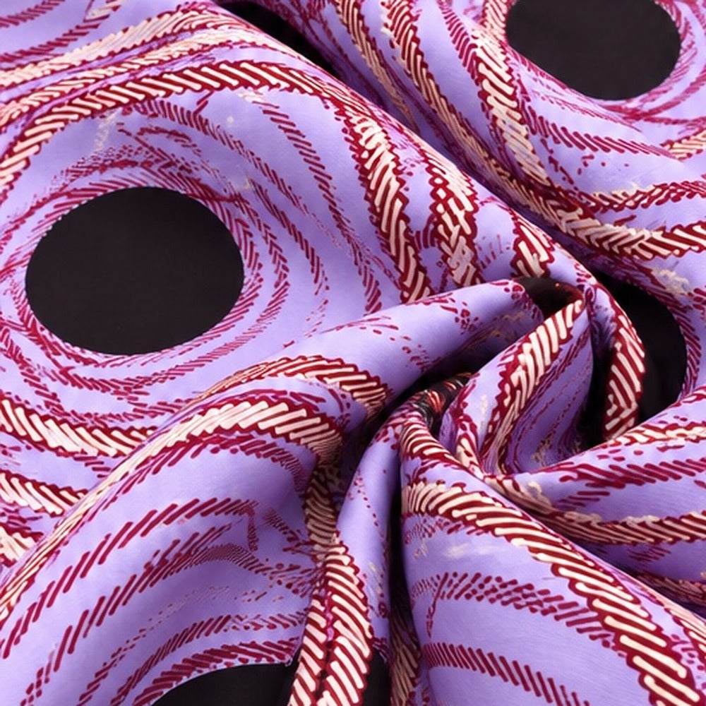 African print fabric KK-103 draped
