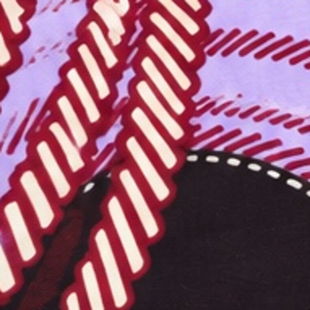 African print fabric KK-103 close-up