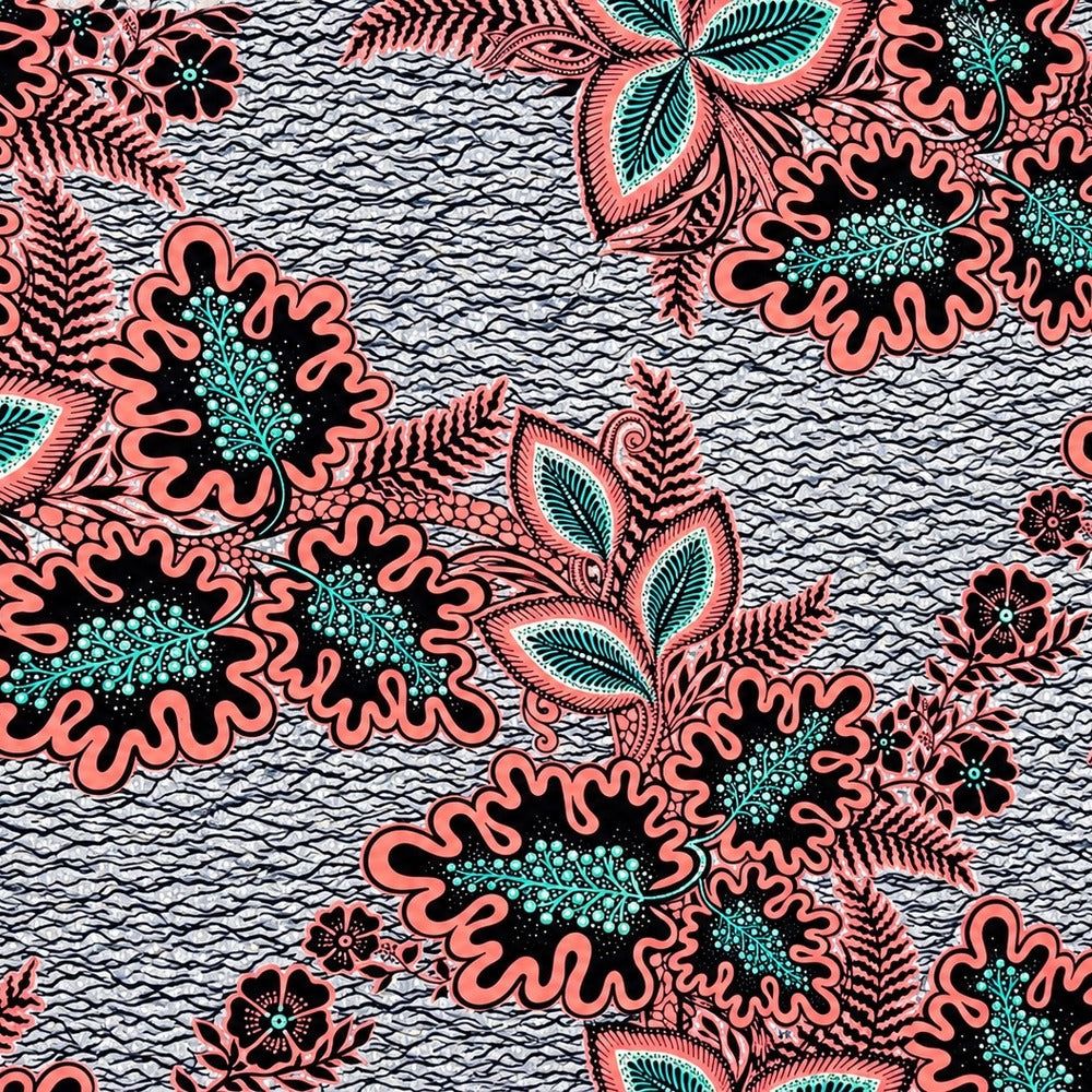 African print fabric KK-104 full print