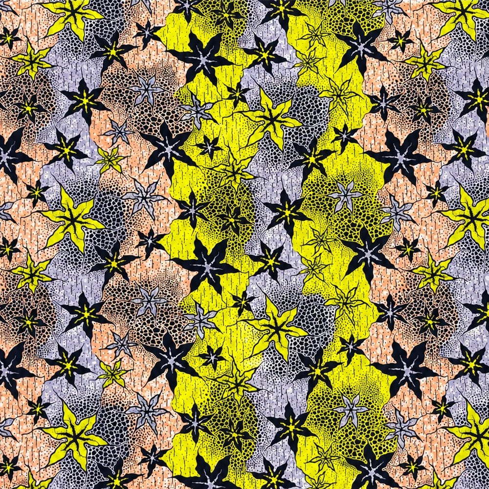 African print fabric KK-105 full print