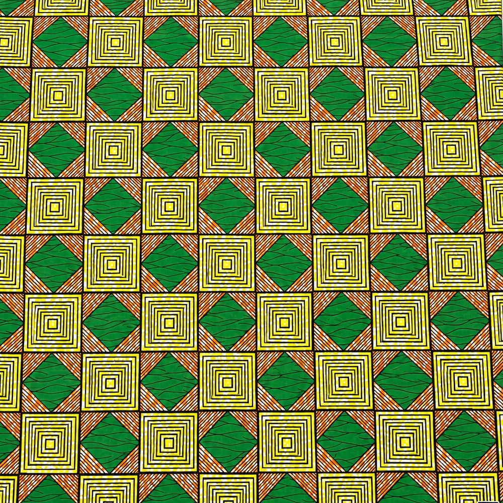 African print fabric KK-106 full print